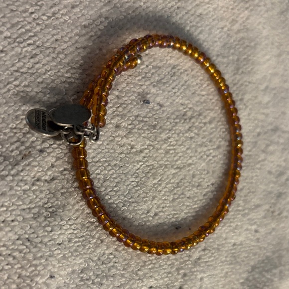 Alex and Ani Amber Beaded Bracelet - Picture 1 of 4